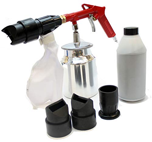 NEW 6pc Air Sandblaster Kit Grit Shot Sand Blaster Rust Paint Remover Removal Tool