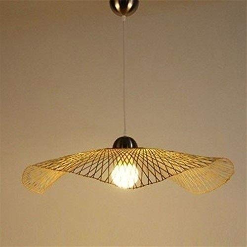 Chandelle de bambou tropicale, création rustique d'exception pour intérieur - 4