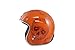 TORC T50 Route 66 Lucky 13 Open Face Helmet with Craneo Graphics (Orange, Medium) T5003CR23
