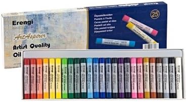 ArtAspirer Oil Pastels ArtAspirer Oil Pastels Cardboard Box Set of 25