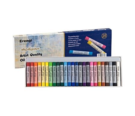 ArtAspirer Oil Pastels ArtAspirer Oil Pastels Cardboard Box Set of 25
