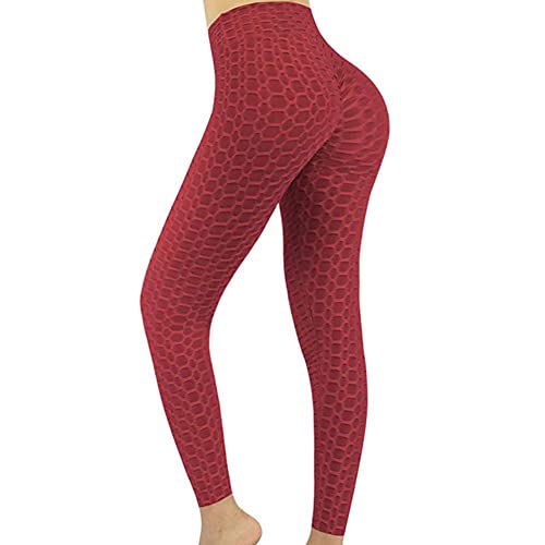 Leggings de yoga push up sin costuras con cintura alta para moldear la figura