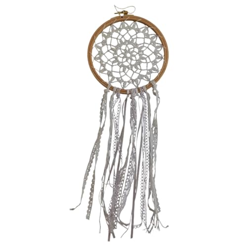 Attrape-rêve blanc idée cadeau idéale pour une crémaillère ou une décoration de naissance