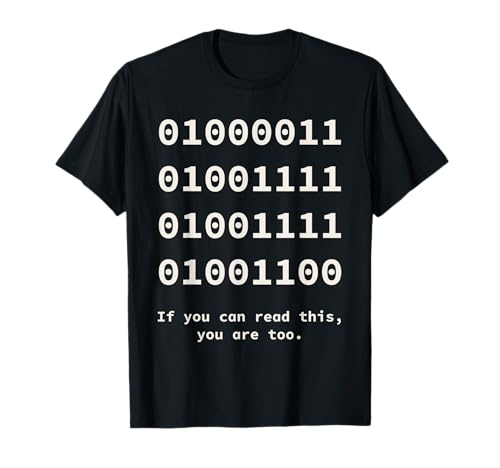 Funny Computer Code binaire Cool Programmeurs et développeurs T-Shirt