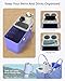 Tiga Top Cup Holder Tray Accessory for Bogg Bag X-Large - Fit for Stanley Cup - EVA Material is Water-Resistant - Women Phone Holder for Bogg Bag - Divider and Organizer - Patented (Light Gray)
