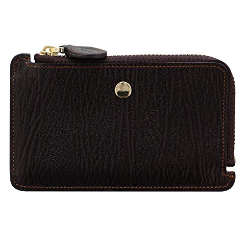 Chester Porte-cartes zippé Marron pour vider vos poches de l'encombrement