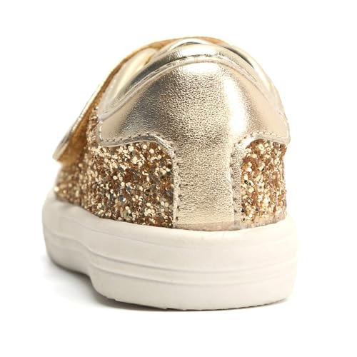 Felix & Flora Bear Mall Toddler/Little Kid Girls Running Shoes Sports Sneakers Princess Casual Glitter Shoes&pound;&uml;11 M US Little Kid, Giltter Gold&pound;&copy;