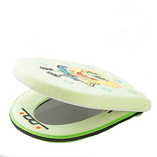 Lanrui WC-Sitz, Sitzkissen, wasserdicht, Haushalt, WC-Stick, Kissenpaste, WC-Sitzkissen, grün, A