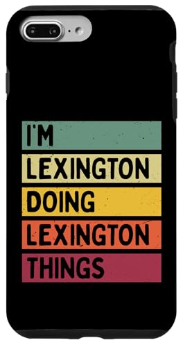 I'm Lexington Doing Lexington Things �ʔ����J�X�^���l�[�� �X�}�z�P�[�X iPhone 7 Plus/8 Plus �p