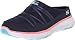 Skechers Sport Women's Air Streamer Fashion Sneaker, Navy/Pink, 8 M US