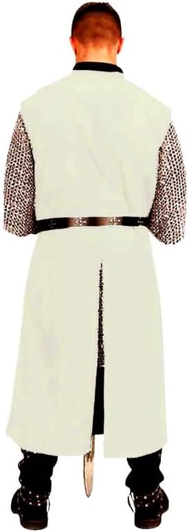 SUNLEXA Medieval Knight Viking Tunic cosplay Halloween costume Shirts Men's Costumes Renaissance Surcoat Tabard LARP (S-6XL) - Image 3