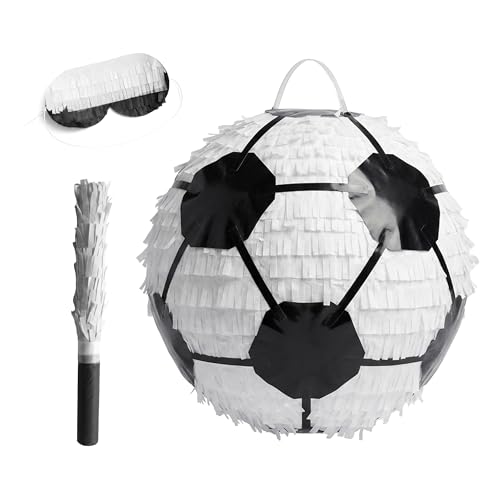 Piñata football anniversaire kit complet pour s'amuser dans le jardin