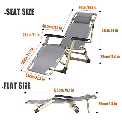 Silla reclinable de gran tamaño con cojín para el dolor lumbar 3