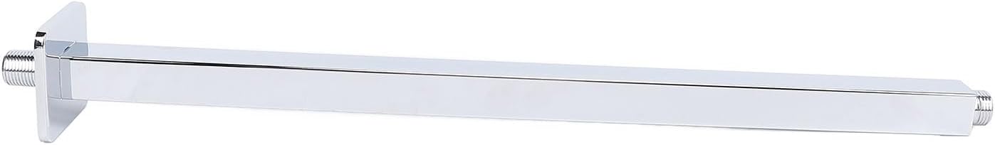 Zerodis Ceiling Shower Arm, Stainless Steel Square Rain Shower Head Straight Arm with Concealed Pipe Design, for Ceiling Mounted Head Installation (61CM)