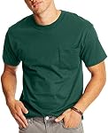 Hanes Men's Short-Sleeve Beefy-T with Pocket