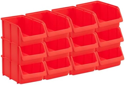 hünersdorff Kit 12 gavetas de almacenamiento apilables, Cajas de ...