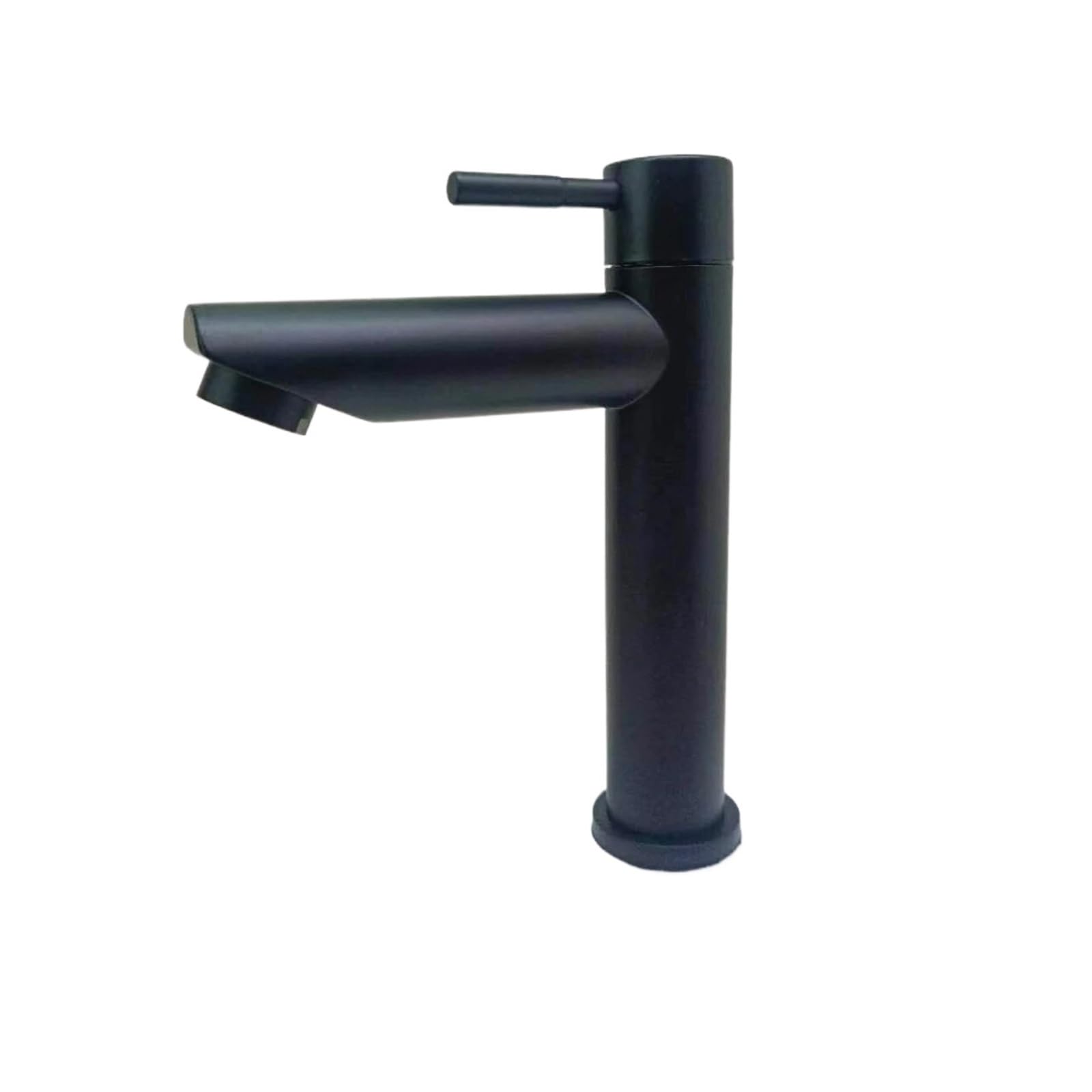 Robinet évier monté sur comptoir anti-corrosion en inox noir mat