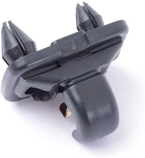 AUDI Genuine A4 A3 A5 TT Interior Sun Visor Hook Clip Soul Black Bracket