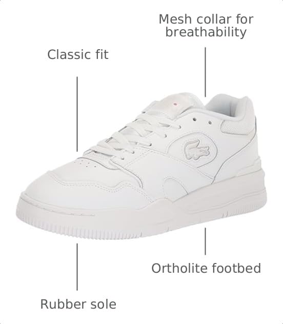 Image of Lacoste Men's Lineshot Leather Sneakers