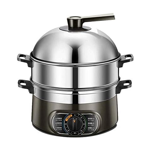 HULUWAWA Electric Food Steamer, Vegetable Steamer Cover