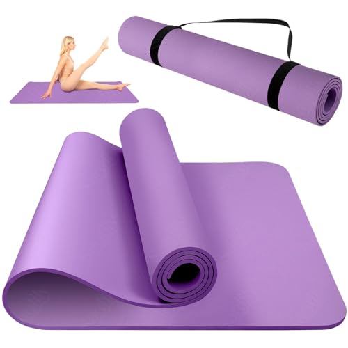 La mejor selección de Colchones slp los mejores 5. 43 SAOFILY Tapete de Yoga Antideslizante 183 x 61 CM, Grueso 6mm Mat para Ejercicio Material EVA Ecológico, Incluye Correa de Transporte, Portátil Tapete Colchoneta para Pilates,...