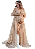 Champagne Plus Size Maternity...