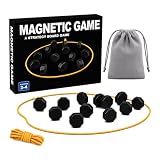 Jeu d'Échecs Magnétique avec 20 Grandes Pièces Aimantées de 3.1cm, Jeu de Société Familial...