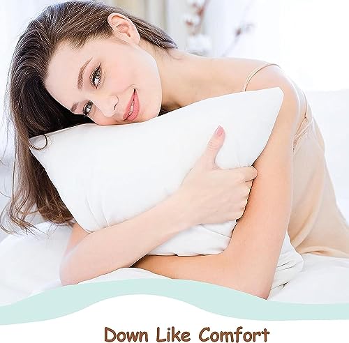 Adam Home Cushion Inserts 45cm x 45cm (18" x 18" inches) Quick Rebound Fluffy White Cushion Inner, Perfect Hollowfibre for Sofa Cushion Pads (Pack of 4) 6 Adam Home Cushion Inserts 45cm x 45cm (18" x 18" inches) Quick Rebound Fluffy White Cushion Inner, Perfect Hollowfibre for Sofa Cushion Pads (Pack of 4) - Image 6