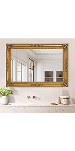 Amazon.com: Large Antique Wall Decorative Mirror, 29.5