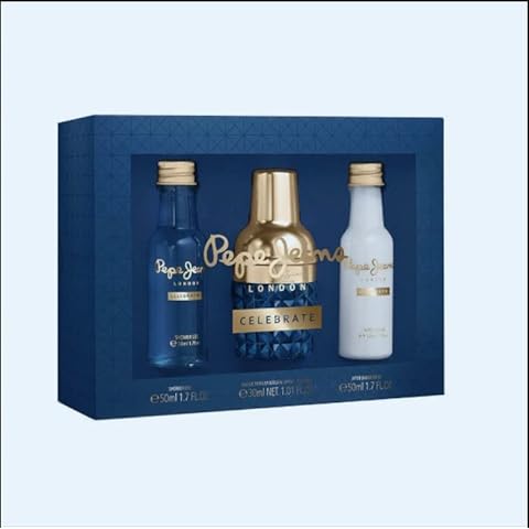 Pepe Jeans London Celebrate for Him 3pc Set - EDP 30ml + Body Lotion 50ml + Shower Gel 50ml Cover