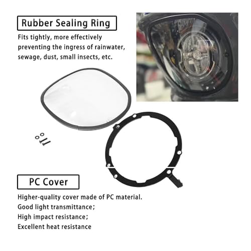 Protège phare moto pour Softail Low Rider ST FXLRST - 4