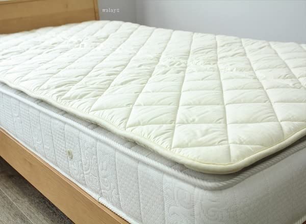 Amazon.co.jp: 二層式羊毛ベッドパッド シングルサイズ : ホーム＆キッチン