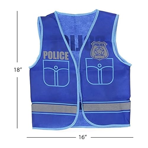 Tigerdoe Dress Up Vests - 7 Pc - Pretend Play School Set - Career Costumes - Kids Role Play Costume - Occupation Costume (7 Pc Occupation Costumes)… (7 Pc Career Vests) #TOP3