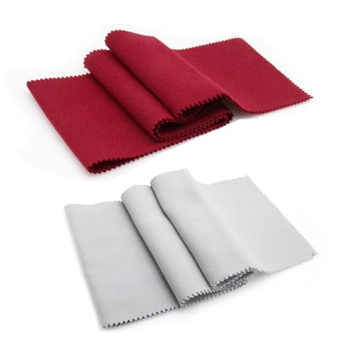 Soundspire 2-Pack Velvet Piano Keyboard Dust Covers