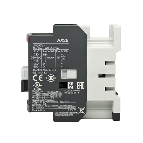 Contacteur AC 25A pour commander vos moteurs triphasés 380V