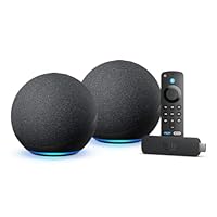 Alexa Home Theatre Bundle | Echo speakers and Fire TV Stick 4K | Advanced 4K streaming, Alexa voice remote, Premium sound and Smart Home made simple.