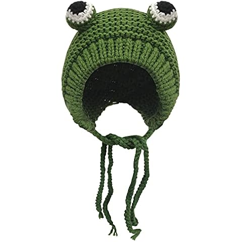 Tocwick Sombrero de Rana Orejeras de Punto Ganchillo Cover