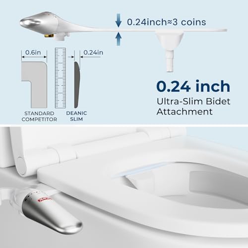 Buse de pression d'eau réglable pour cet accessoire bidet DEANIC 2 en 1 - 7