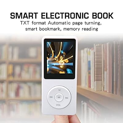 8GB MP3 MP4 Player, 1.8in Screen Classic MP3 Player, 8GB Memory 64GB Expandable 30 Hours Playback Multi Function Sports Music Player (White)
