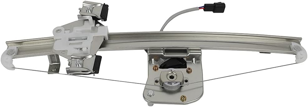 Passenger Side Power Window Regulator Rear Left with Motor Fits for 2007-2013 For Chevy Silverado 1500, 2007-2013 For GMC Sierra 3500 HD, Replace741-388