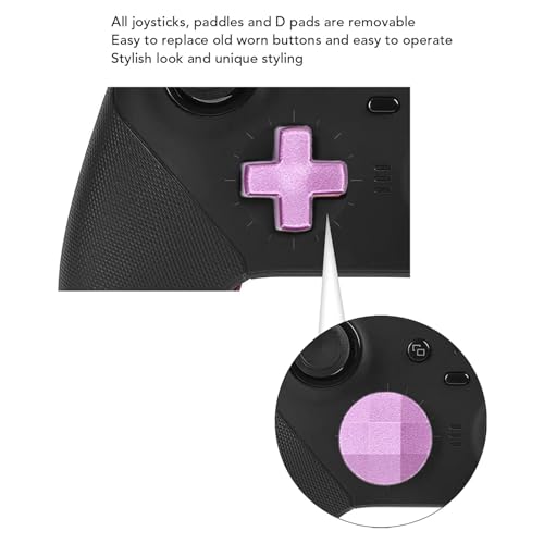 Joystick de metal 17 en 1 para mando Xbox Elite Serie 2 y kit de reparación magnético con palancas 7