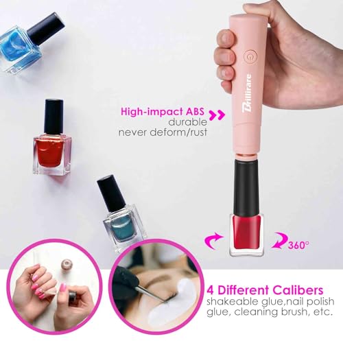 Agitador eléctrico para esmalte de uñas y pegamento miniatura 5