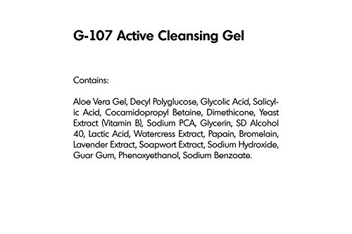 Raya Active Facial Cleansing Gel With Aha And Bha 8 Oz (G-107) | Oil-Free And Exfoliating Deep Pore Gel Cleanser For Oily And Break-Out Skin | Made With Alpha And Beta Hydroxy Acids #TOP5