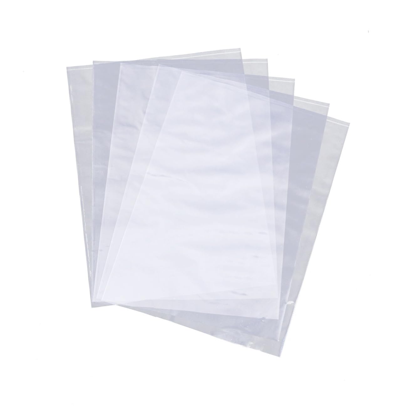COSMEVIVI 300pcs PVC Heat Shrink Wrap Bags Soap Packaging Seals for Bottles Bath Essential Oil Bottles (10 x 15cm)