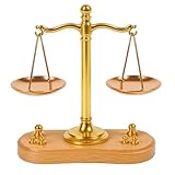 1Pcs Dollhouse Mini Balance Scale 1: 12 Realistic Vintage Balance Scale Decor, Collectible Miniature Mini Balance Scales with Weights for Creative Displays and Gifts