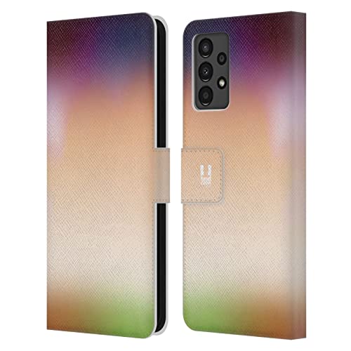 Étui en cuir Galaxy A13 2022 Head Case Designs finition haut de gamme