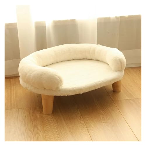 Canapé-lit doux pour chat contre le stress et panier chaud en peluche - 3