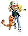 Megahouse Pokemon: Ash Ketchum & Pikachu & Charmander GEM PVC Figure
