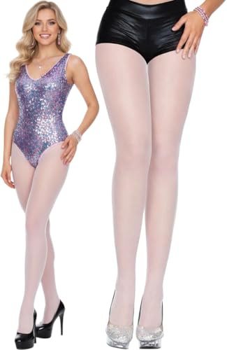Image of ToBeInStyle Women's Pack of 6 Sheer Solid 100% Nylon Pantyhose