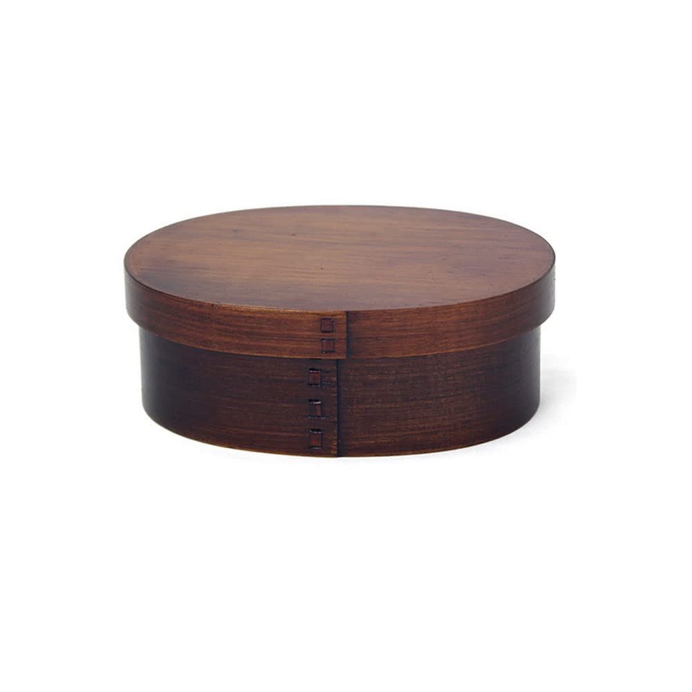 Boîte à bento traditionnelle de style japonais en bois naturel, boîte à déjeuner, boîte à fruits, sandwich, boîte à sushi pour voyage, école, camping A08